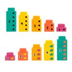 Fisher-Price Adding Alligator Educational Toy with 10 Stacking Blocks for Preschool Kids - Image 4