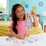 Barbie Fun & Fancy Doll & Accessories, Blonde Fashion Doll with Extra-Long Hair & 2 Looks - Image 6