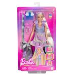 Barbie Fun & Fancy Doll & Accessories, Blonde Fashion Doll with Extra-Long Hair & 2 Looks - Image 5
