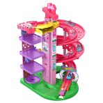 Hot Wheels RacerVerse Barbie Spiral Race Track Set - Image 7