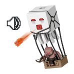 Minecraft Blast Attack Ghast Action Figure Set - Image 3