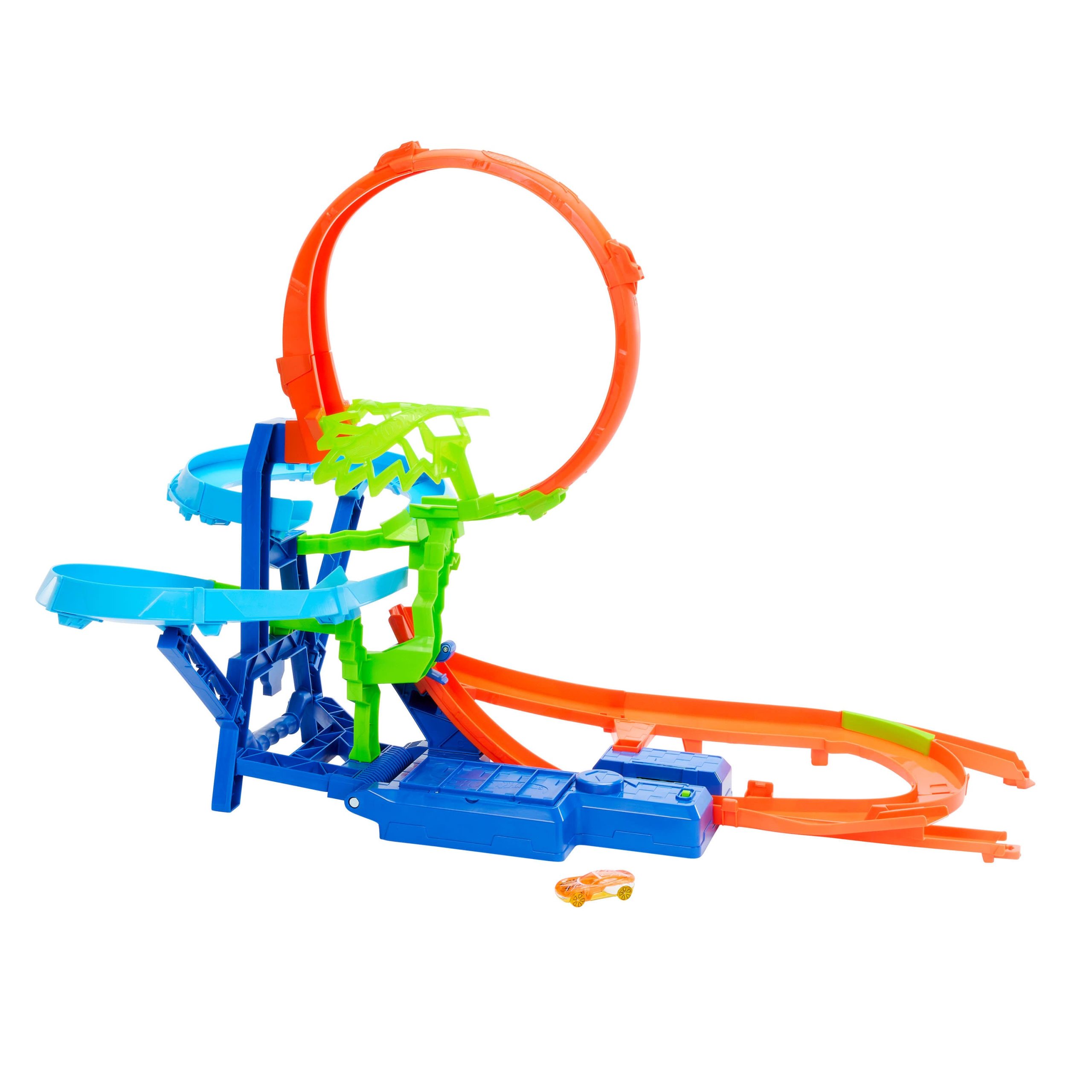 JFD12_eRetail_Assets__without_Feature_Callouts__2.jpg Hot Wheels Stunt Tracks Mid-Air Crash - Image 1