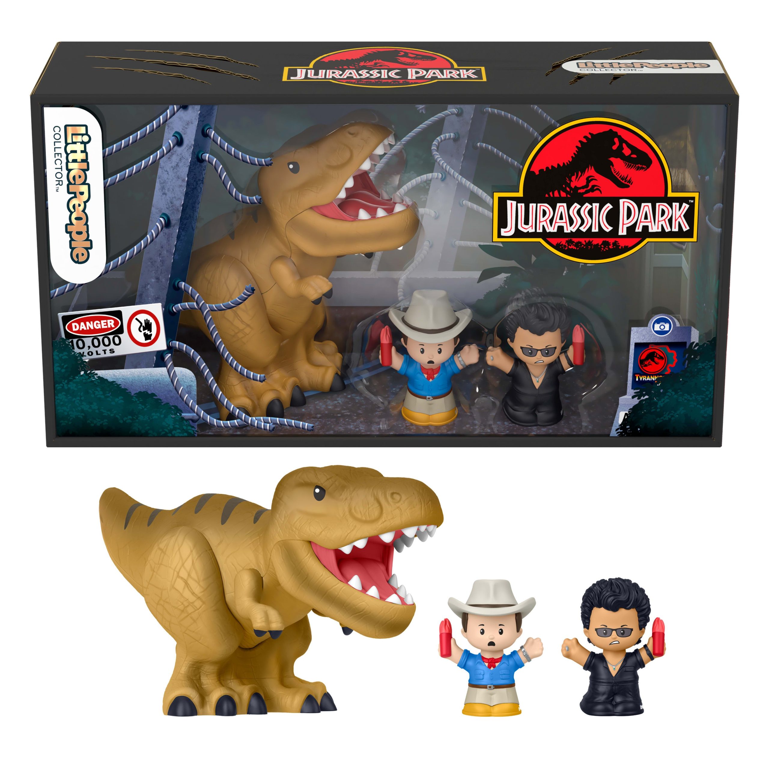 JFD75_PIP_Hero-3000x3000-aba9f1df-0481-4827-9135-e269d033fe59.jpg Little People Collector Jurassic Park - Image 1