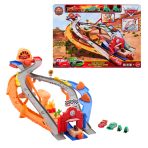 Bundle: Disney Pixar Cars Race & Rescue Playset with 2 Diecast Vehicles - Image 6