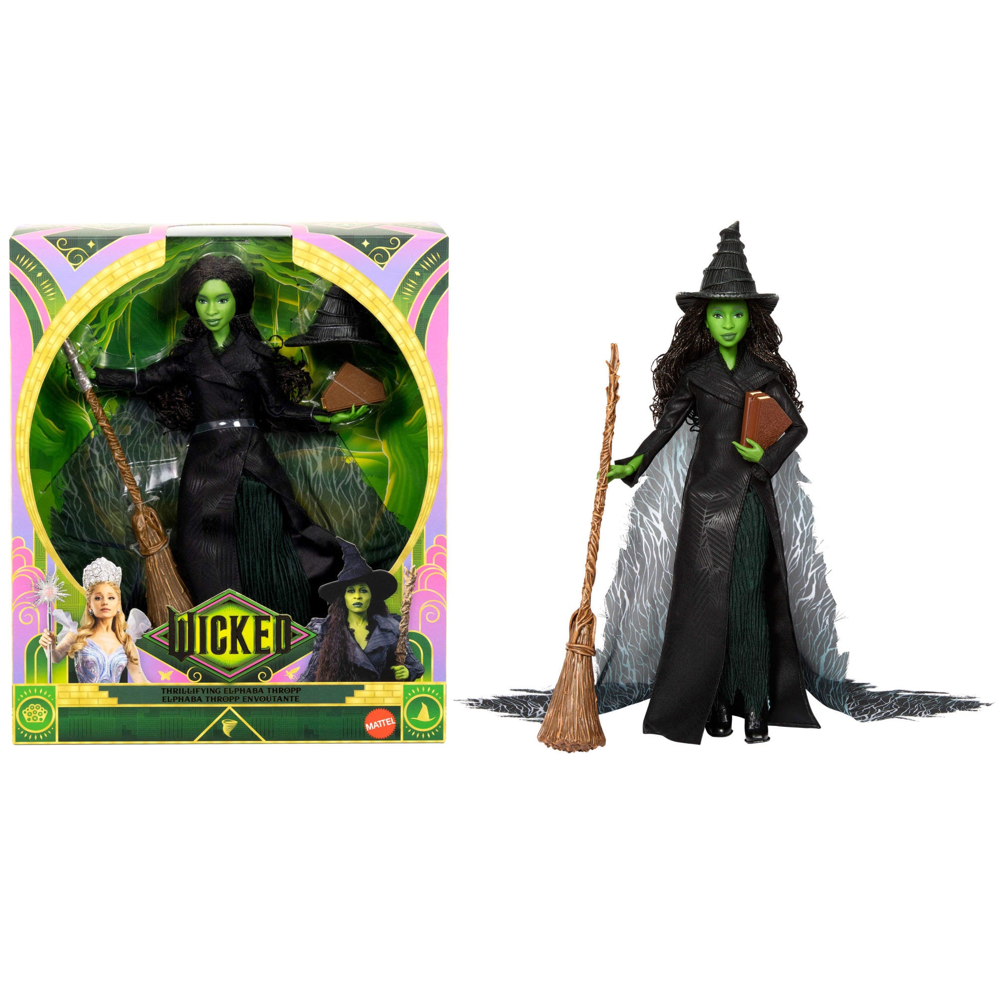 JFM12_eRetail_Assets__without_Feature_Callouts__1.jpg Universal Pictures’ Wicked: For Good Deluxe Elphaba Doll - Image 1