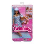 Barbie Twinning Looks Fashion Doll with Pet Dog - Image 5