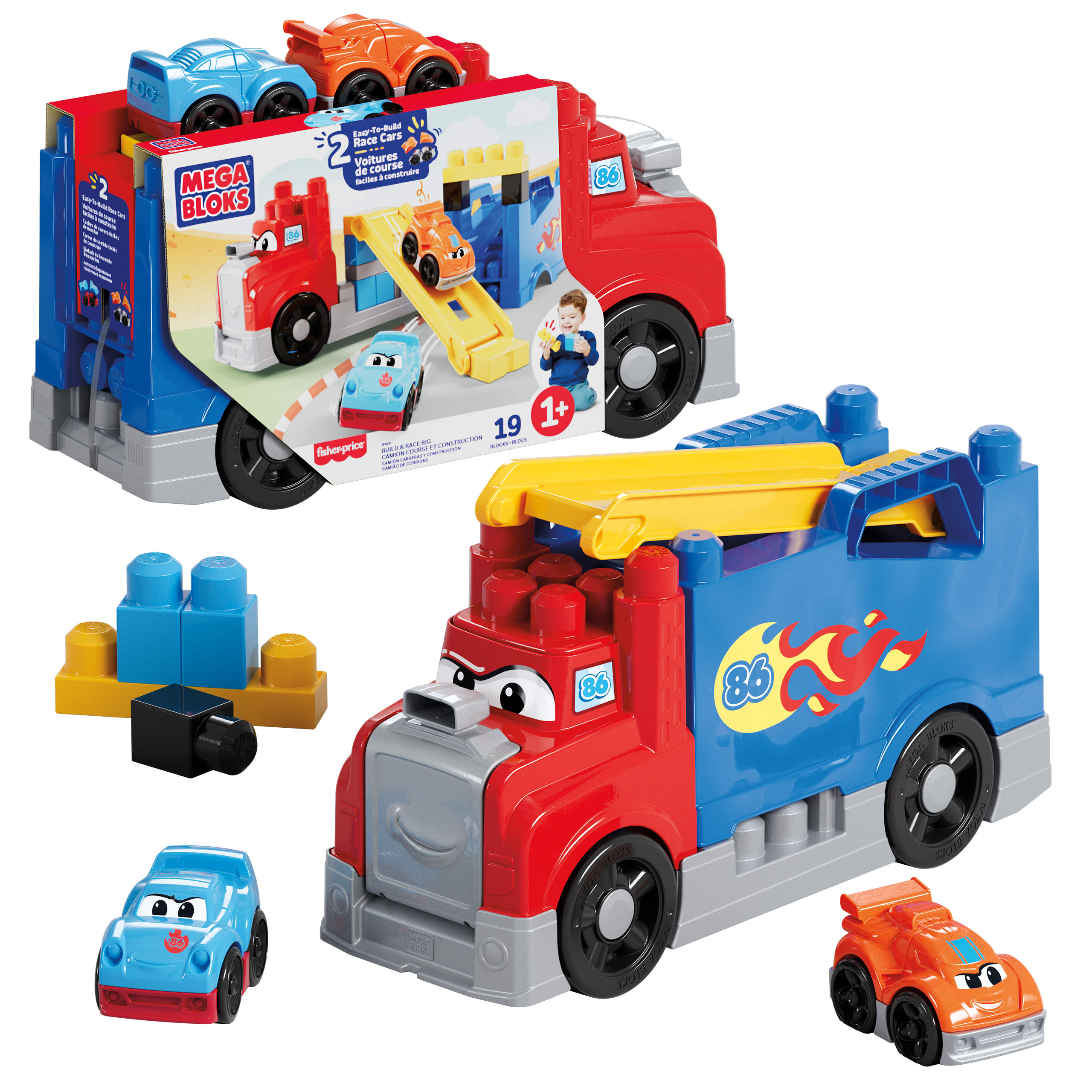 JFR29_eRetail_Assets__without_Feature_Callouts__1.jpg MEGA BLOKS Build & Race Rig - Image 1
