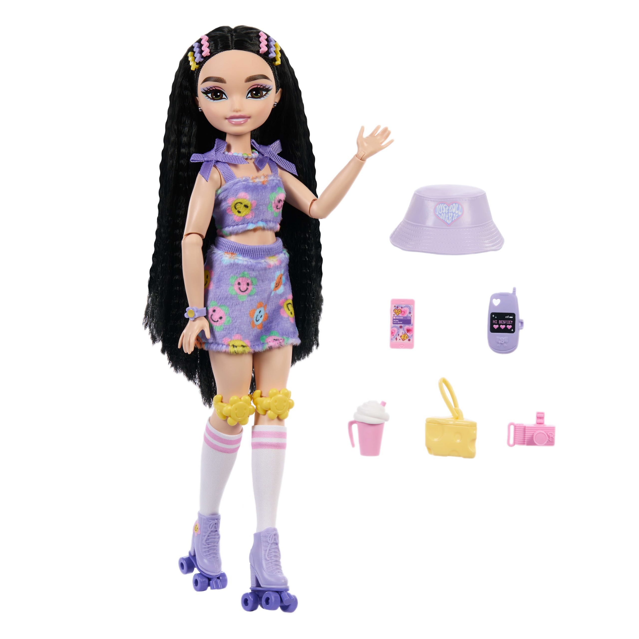 JFX95_eRetail_Assets__without_Feature_Callouts__1.jpg Barbie Dream Besties SKATE PARTY Doll Assorted* - Image 1