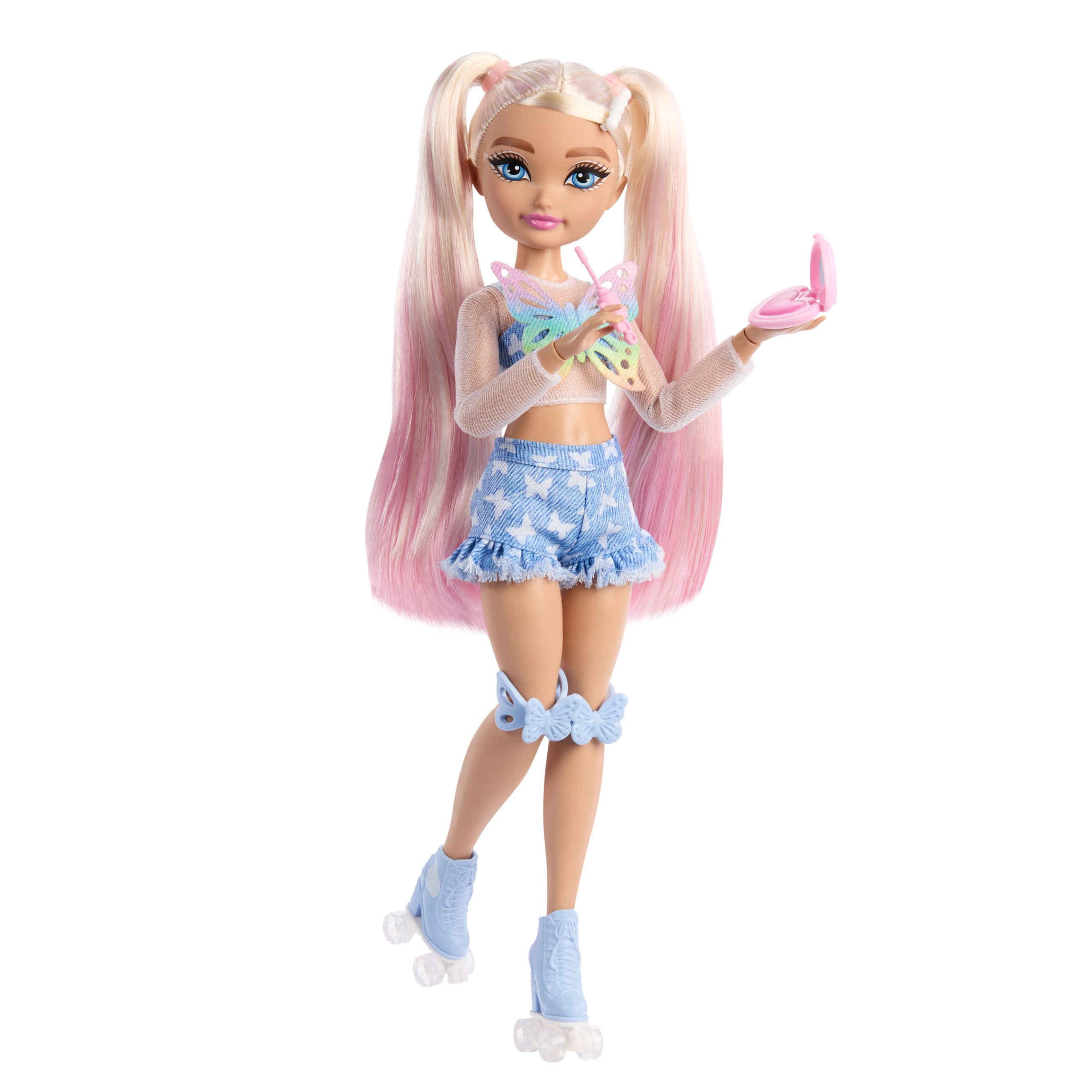 JFX96_eRetail_Assets__without_Feature_Callouts__3.jpg Dream Besties Barbie Malibu Roller Skating Fashion Doll - Image 1