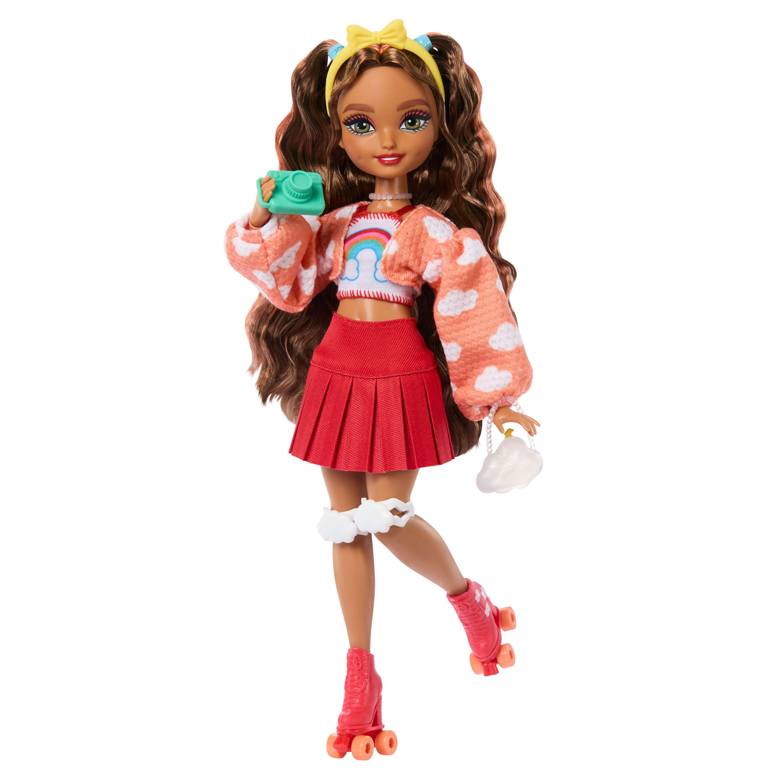JFX98_eRetail_Assets__without_Feature_Callouts__1.jpg Dream Besties Barbie Teresa Roller Skating Fashion Doll - Image 1
