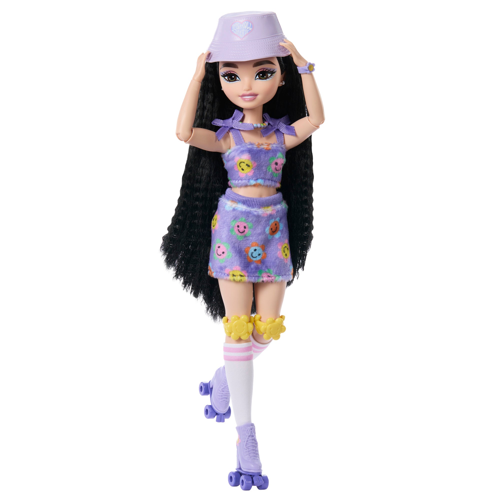 JFX99_W_25_0035.jpg Dream Besties Barbie Renee Roller Skating Fashion Doll - Image 1