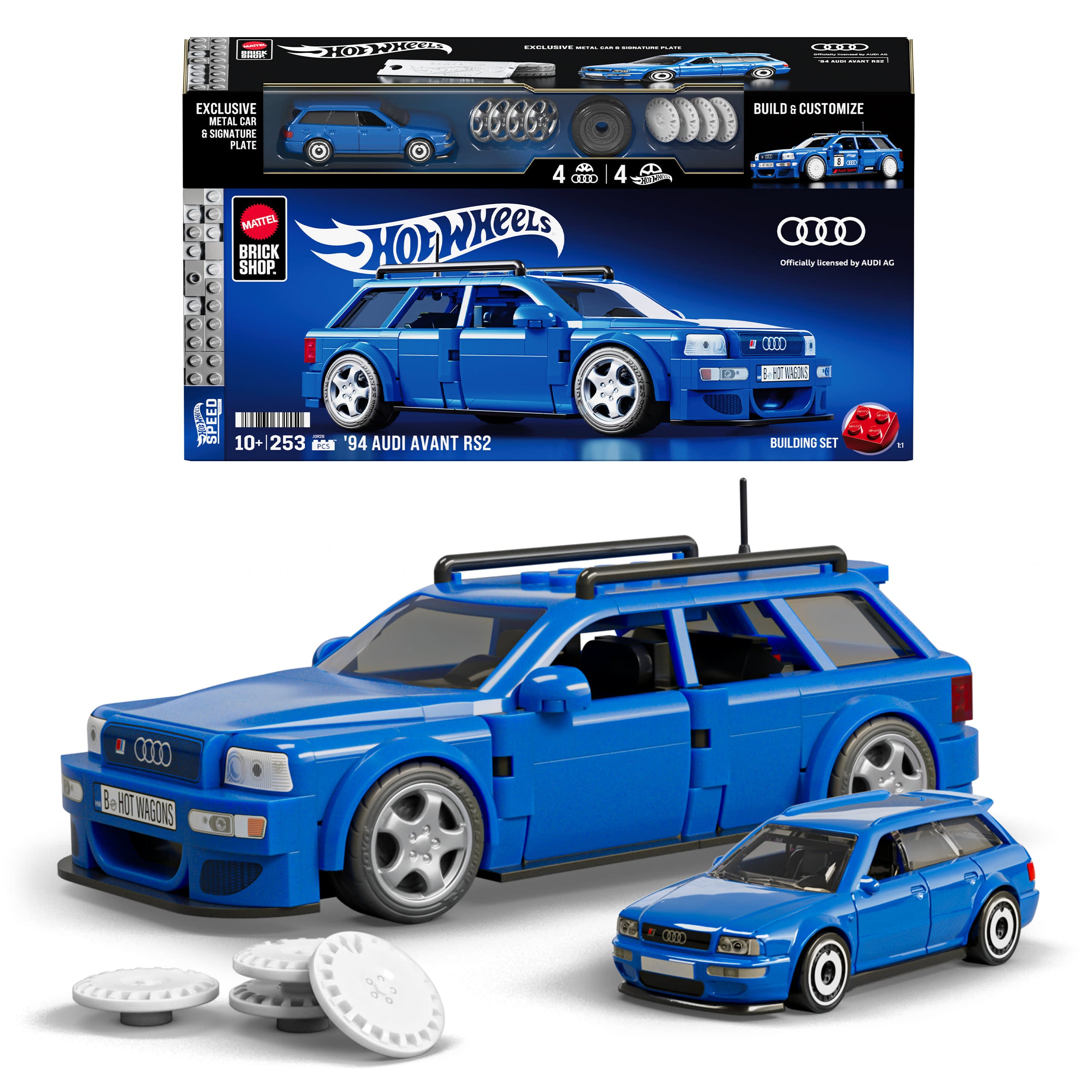 JGR28_eRetail_Assets__without_Feature_Callouts__1.jpg Mattel Brick Shop Hot Wheels ’94 Audi Avant RS2 - Image 1