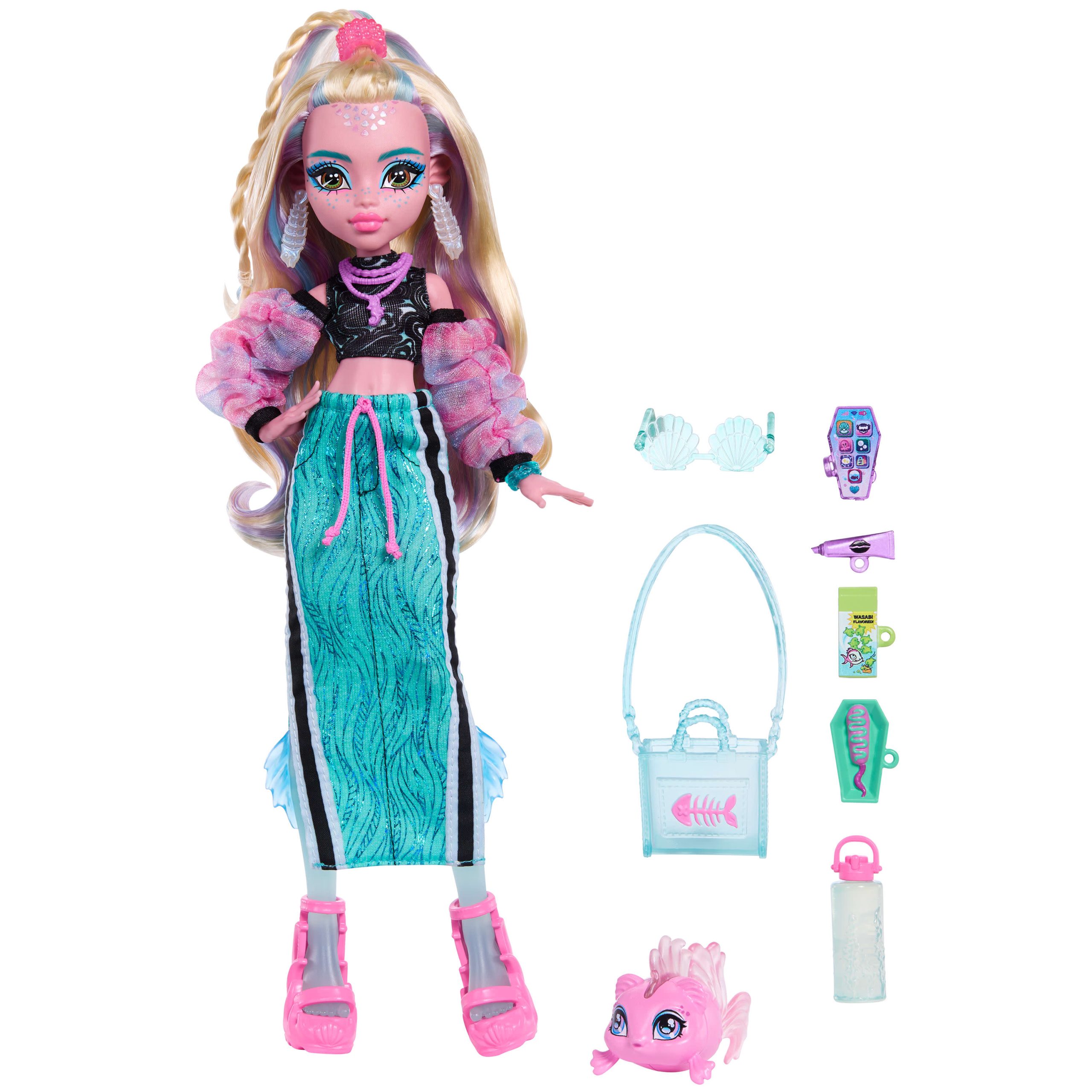 JHK33_eRetail_Assets__without_Feature_Callouts__4.jpg Monster High Lagoona Blue Doll - Image 1