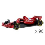 Bundle: Hot Wheels Basics - Scuderia Ferrari HP Car Case - 96 cars