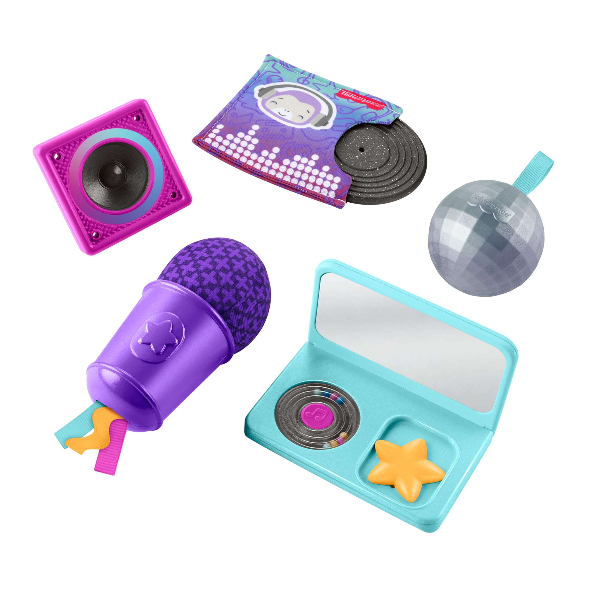 JMF07__EMEA_eRetail_Assets__without_Feature_Callouts__1.jpg Fisher-Price Mini Me Moments Dj Gift Set - Image 1