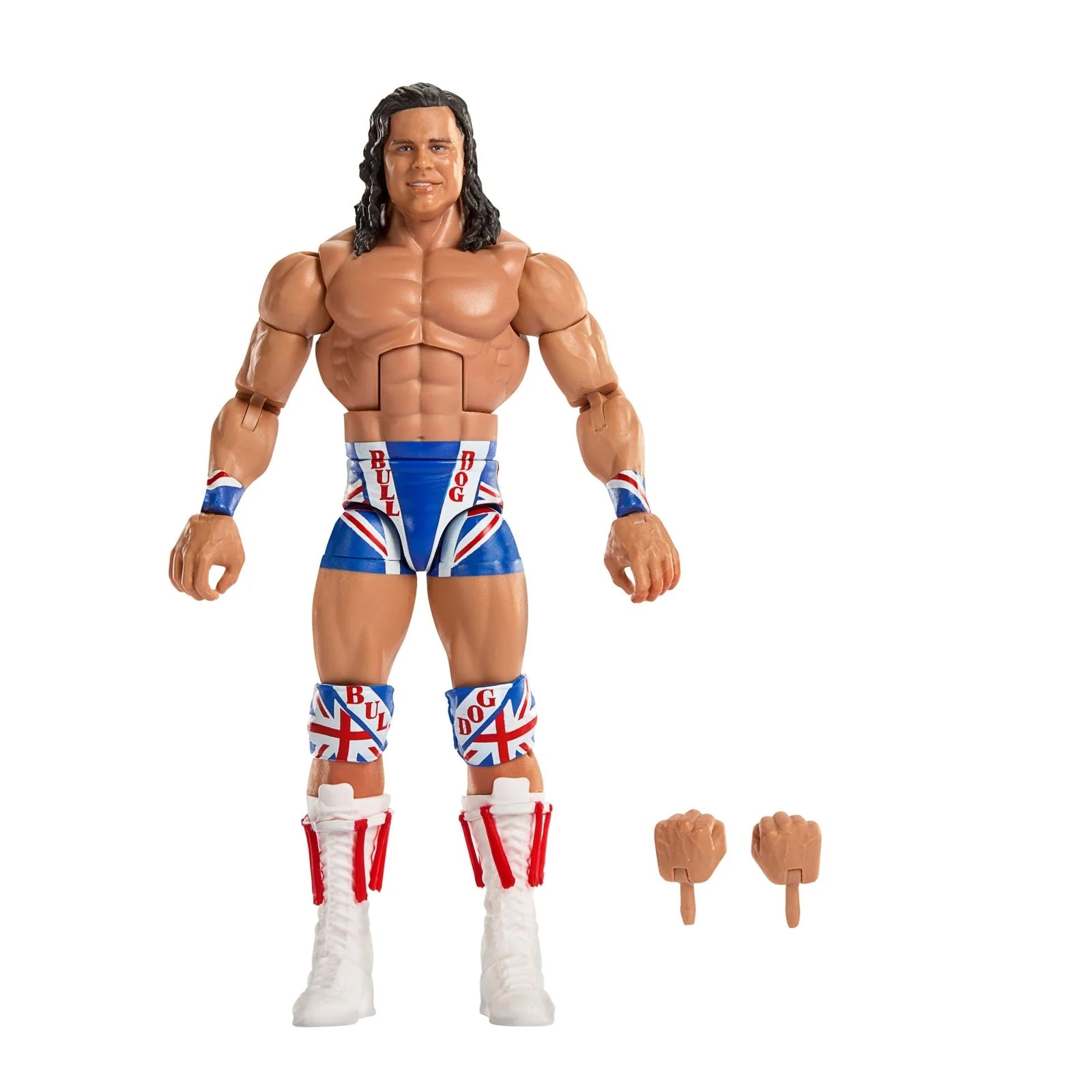 MAC-JHX12_1_2000x_a3019d01-d372-4769-a41f-da2a2d40b036.jpg WWE Elite Legends British Bulldog Action Figure - Image 1