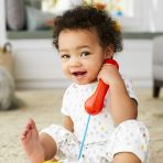 Bundle: Fisher-Price Chatter Telephone + Wooden Rainbow + Wooden Puzzle - Image 3