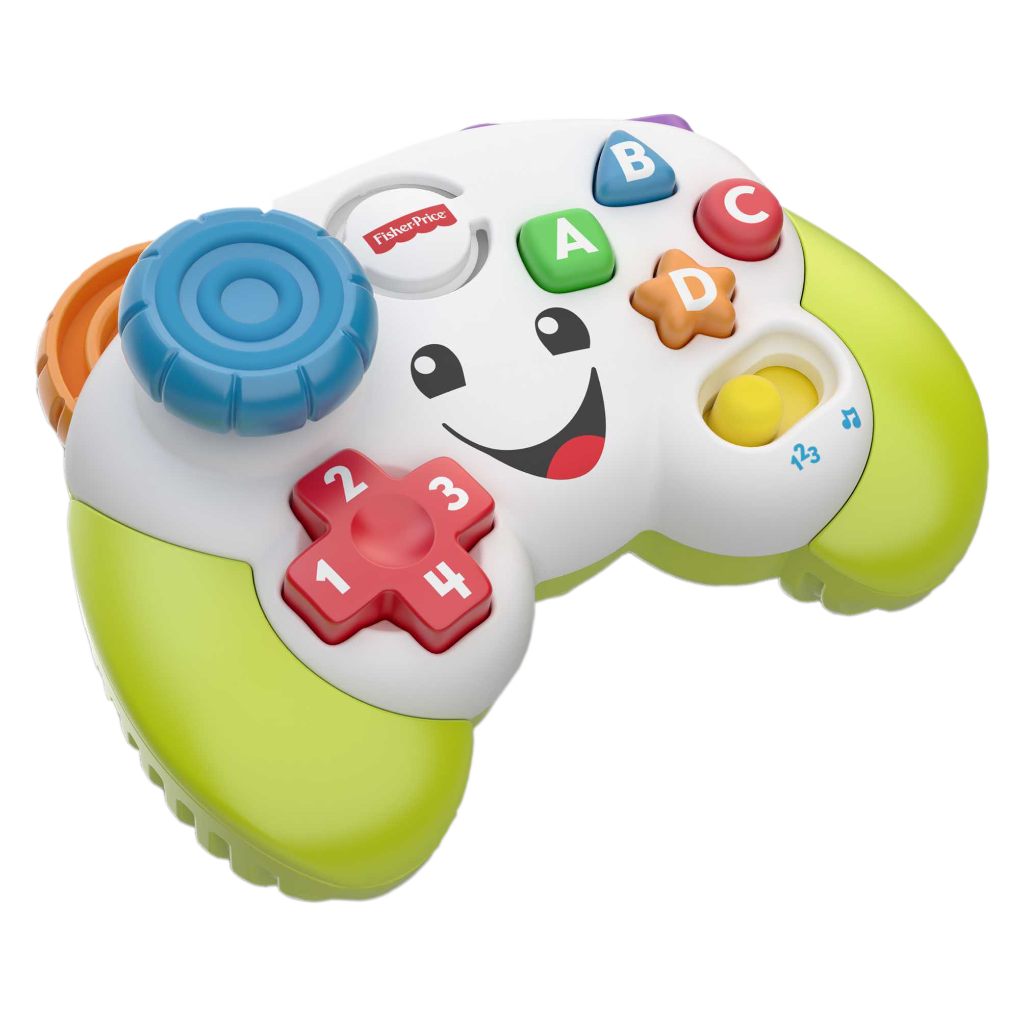 MAT-FNT06-_5_dd6007f3-0d5a-405e-b157-181adfe4f541.png Fisher-Price Laugh & Learn Game & Learn Controller - Image 1