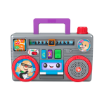 Fisher-Price Laugh & Learn Busy Boombox