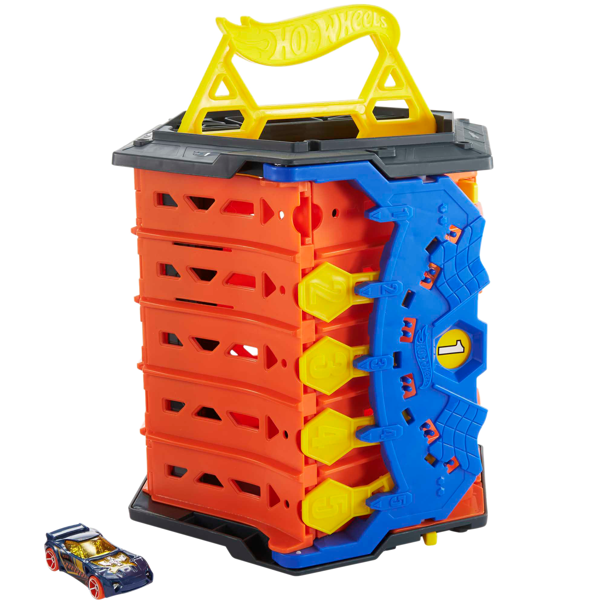 MAT-GYX11-_5_6ca3f453-ed74-42c2-8913-51c954dd1d0d.png Hot Wheels Roll Out Raceway Track Set - Image 1