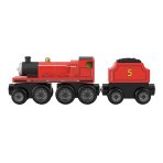 Fisher-Price Thomas & Friends Wooden Railway James Engine and Coal-Car - Image 2