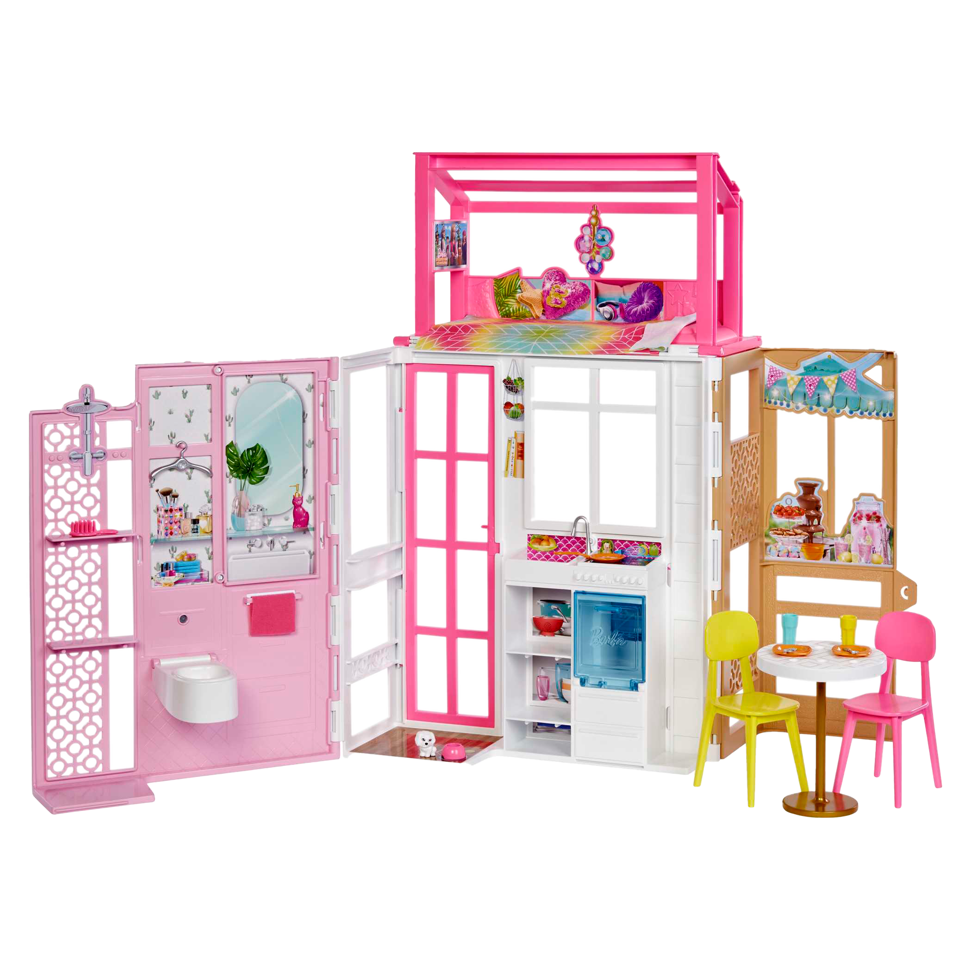 MAT-HCD47-_4_4b966f50-01a4-4aa8-9778-c0f34febdf10.png Barbie Playset - Image 1