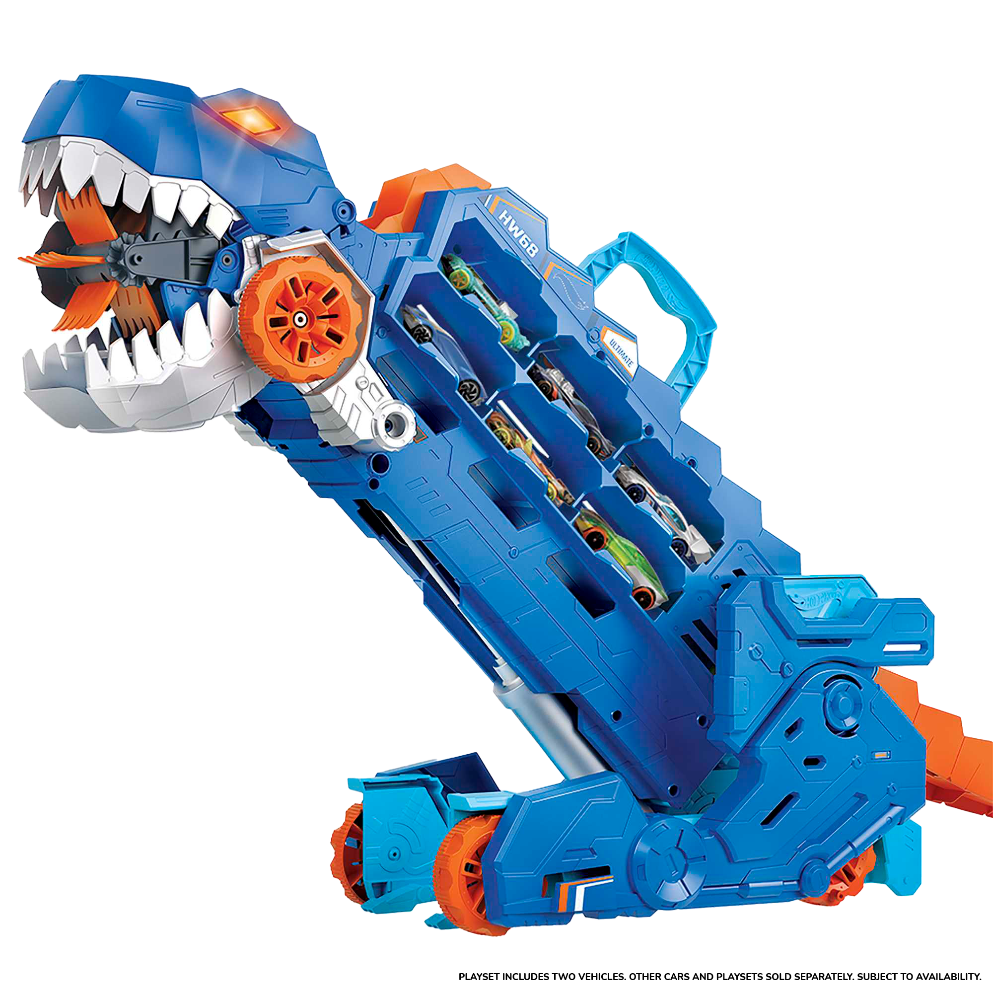 MAT-HNG50-_13_821c82e1-733f-469c-9dd1-46c7960f7df2.png Hot Wheels Ultimate T-Rex Transporter - Image 1