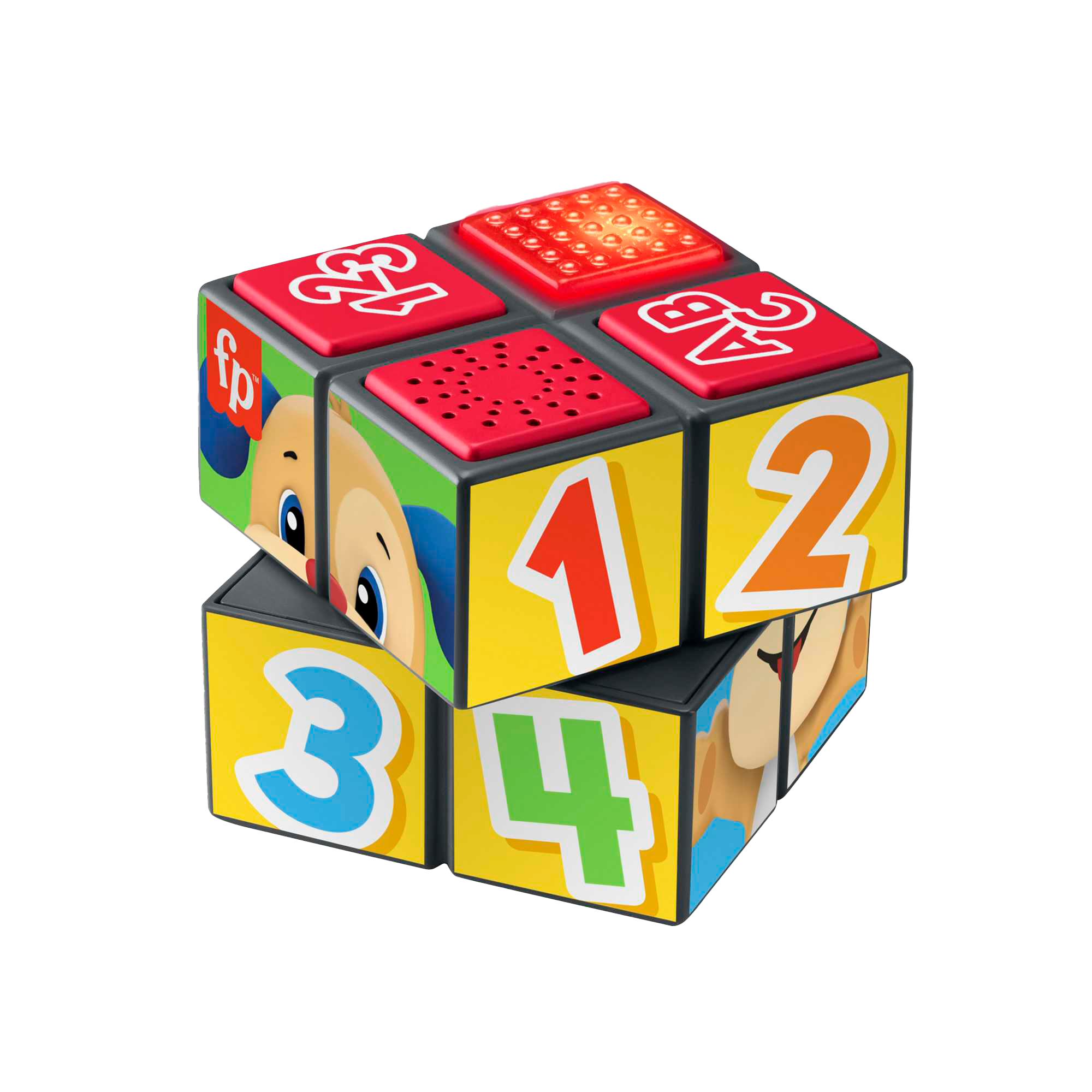 MAT-HNH08-_4_25af982f-0270-4763-9519-74046073c8a2.png Fisher-Price Laugh & Learn Puppy's Activity Cube - Image 1