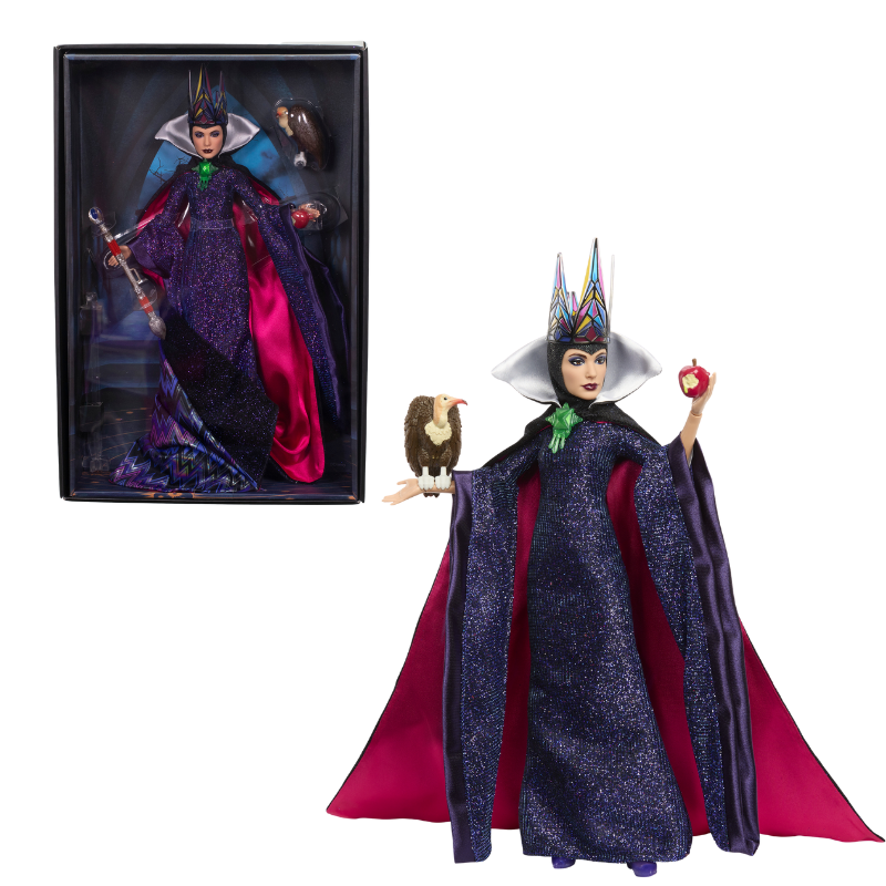 MAT-HVY54.png Disney Collector Evil Queen Collectible Fashion Doll - Image 1