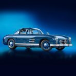 Mattel Brick Shop Hot Wheels Mercedes-Benz 300 SL Building Set - Image 3