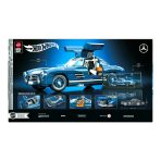 Mattel Brick Shop Hot Wheels Mercedes-Benz 300 SL Building Set - Image 8