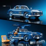 Mattel Brick Shop Hot Wheels Mercedes-Benz 300 SL Building Set - Image 4
