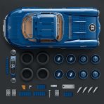 Mattel Brick Shop Hot Wheels Mercedes-Benz 300 SL Building Set - Image 7