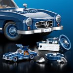 Mattel Brick Shop Hot Wheels Mercedes-Benz 300 SL Building Set - Image 6