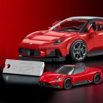 Mattel Brick Shop Hot Wheels Maserati MC20 Building Set - Image 3