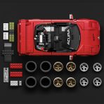 Mattel Brick Shop Hot Wheels ’90 Acura NSX Building Set - Image 7