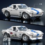 Bundle: Brick Shop Maserati, Cadillac & Corvette Hot Wheels Building Set Trio - Image 17