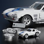 Bundle: Brick Shop Maserati, Cadillac & Corvette Hot Wheels Building Set Trio - Image 18
