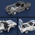 Bundle: Brick Shop Maserati, Cadillac & Corvette Hot Wheels Building Set Trio - Image 19