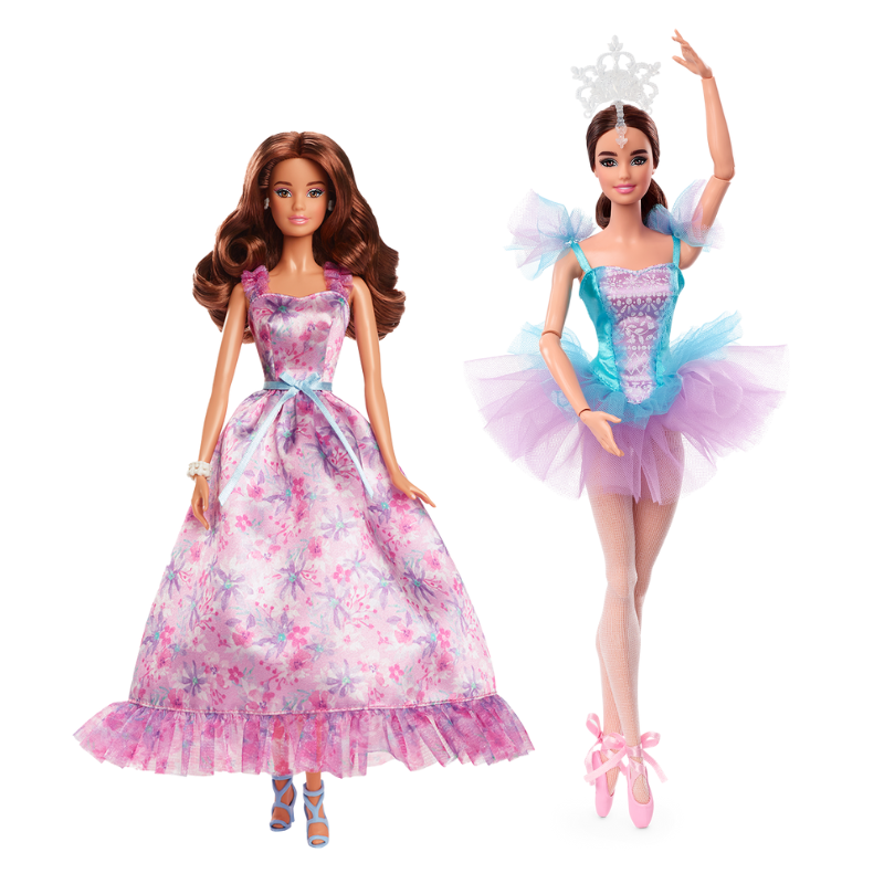 Mattel-Bundles.png Bundle: Barbie Birthday & Ballet Wishes Dolls - Image 1