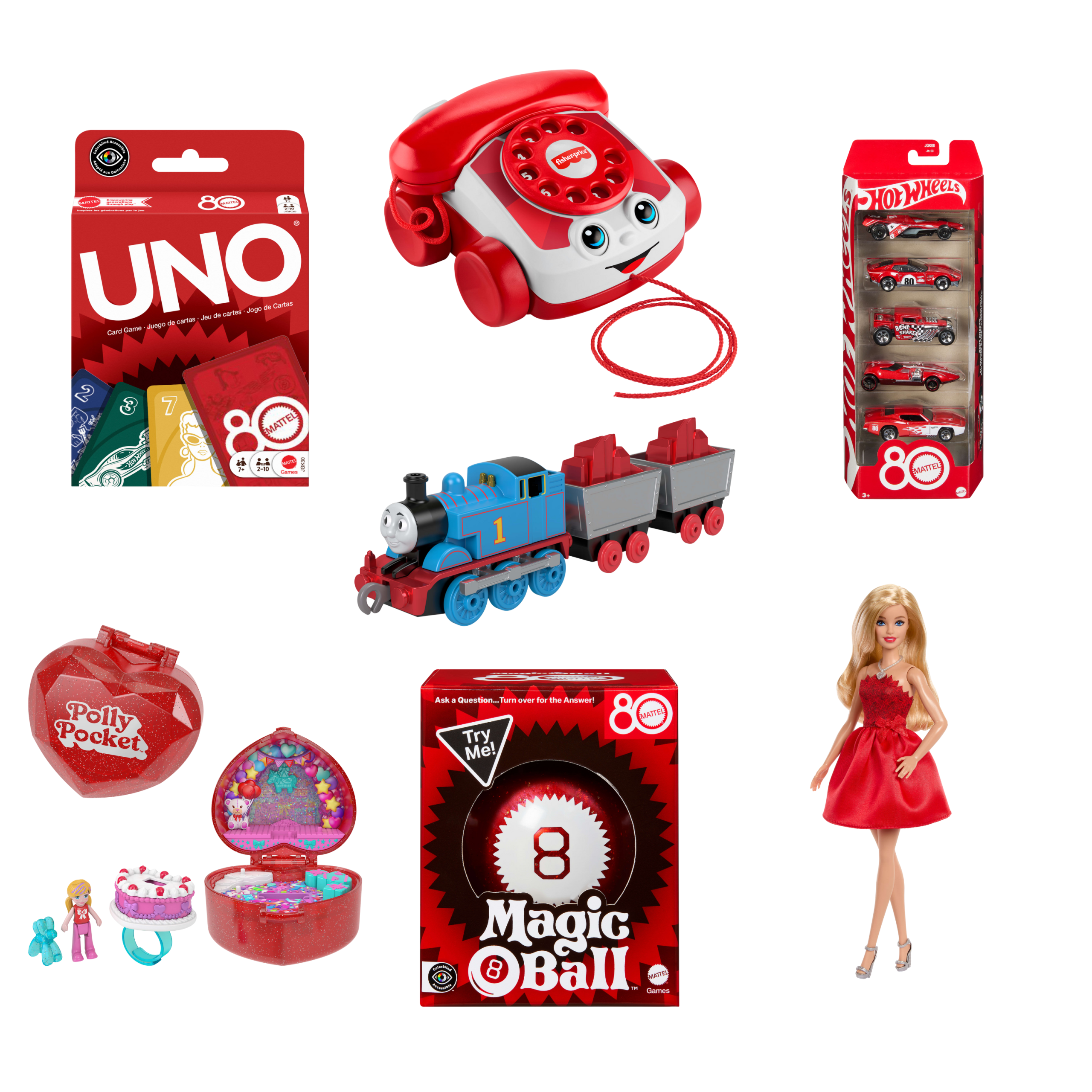 Mattel_80th_Collection.png Bundle: Mattel 80th Anniversary Collector Set - Image 1