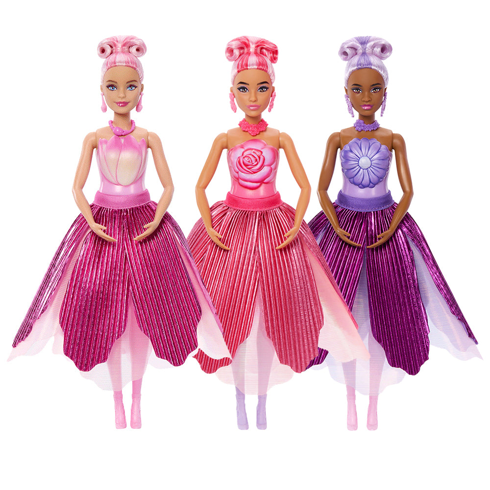 Petal-Pop-Bundle.jpg Bundle: Barbie Petal Pop Dolls and Accessories - 3 Dolls - Image 1