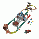 Bundle: Thomas & Friends Load & Launch Playset + Engine