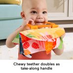 Fisher-Price Sensory Seasons Soft Book, Newborn Tummy Time Busy Activity For Baby Ages 0+ Months - Image 4
