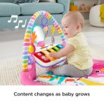 Fisher-Price Deluxe Kick & Play Piano Gym - Pink - English Version - Image 4