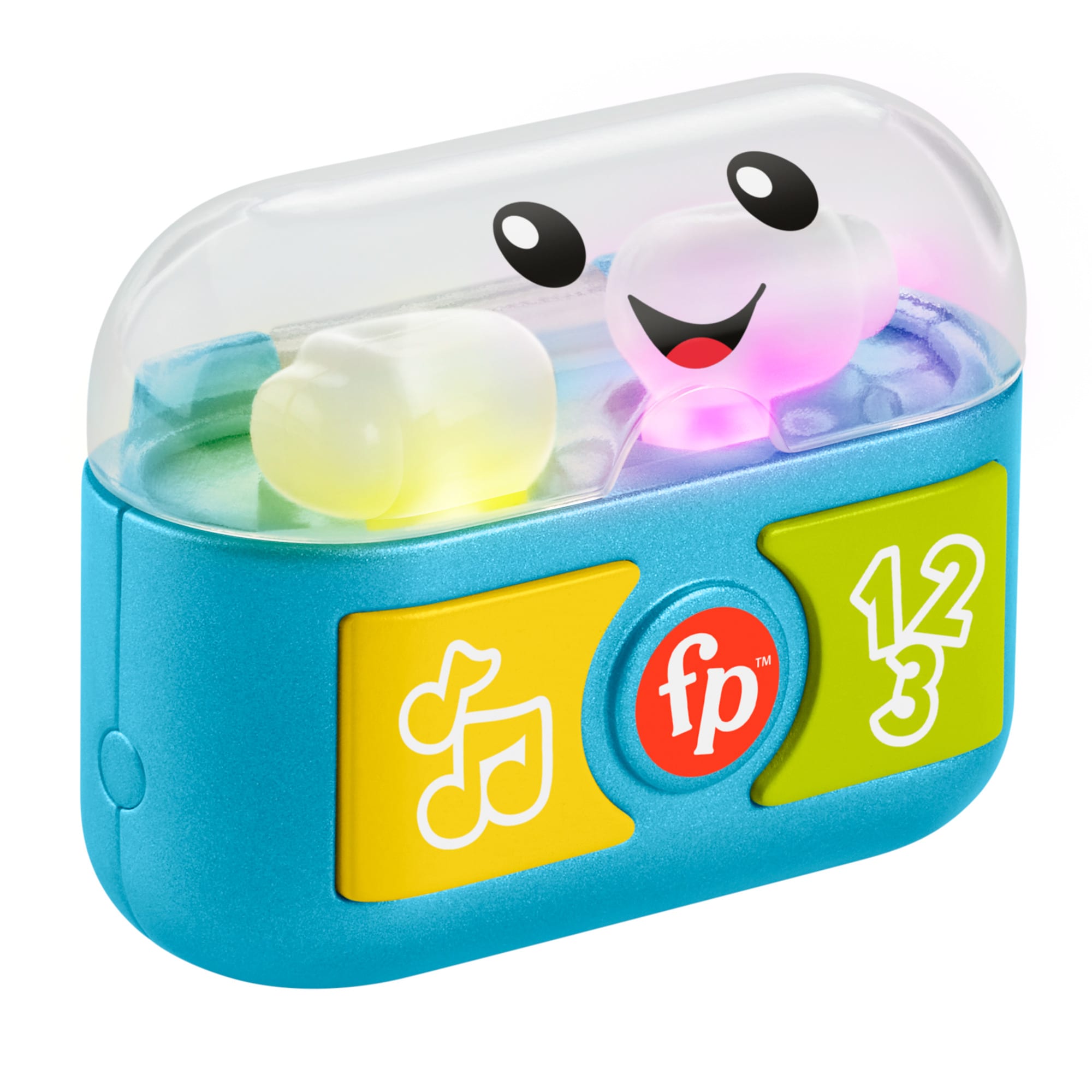 aco05otsoxc3zkvvqyk0 Fisher-Price Laugh & Learn Play Along Ear Buds Baby & Toddler Learning Toy With Music & Lights - Image 1