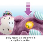 Fisher-Price Soothe 'n Snuggle Purple Monkey Baby Toy & Sound Machine With Breathing Motion - Image 3
