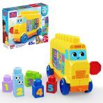 MEGA BLOKS First Builders Build & Count Bus Block Toy (45 Pieces) For Toddler