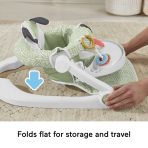 Fisher-Price Sit-Me-Up Seat Portable Baby Chair With Snack Tray And Newborn Toys, Puppy Perfection - Image 4
