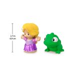 Disney Princess Rapunzel & Pascal Little People Toddler Figure Set, 2 Pieces - Image 4